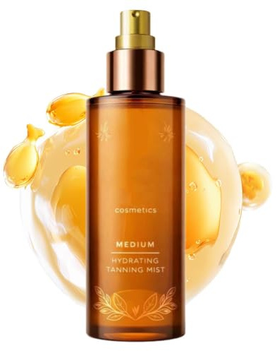 Ansiktsbrun utan sol Återfuktande brun utan sol naturlig mist | 100 ml bronzing ansiktsspray för kvinnor och män inomhus hemma på resan daglig semester dejting daglig användning