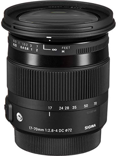 Sigma 884961, Obiettivo 17-70 mm -F/2.8-4 (C) DC MACRO HSM -AF, Attacco Pentax, Colore Nero/Antracite
