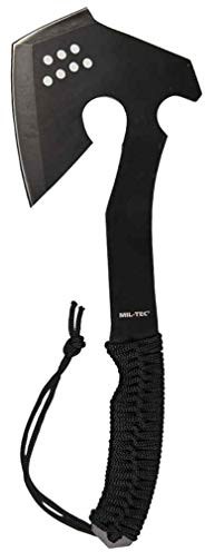 Mil-Tec Unisex - Adultes 15508100-Hache, Noir, Taille Unique