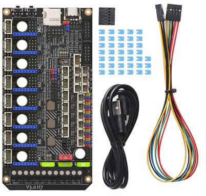 Scheda madre 24 V/48 V 32 bit per H7 32 bit per stampanti 3D Supporto ad alta tensione/velocità con CPU 550 MHz