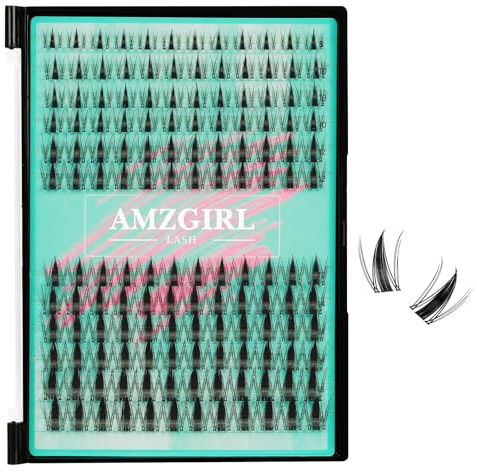 Manga Wimpern Cluster, 8–16mm DIY | 144 Stk., Anime Look, für zu Hause