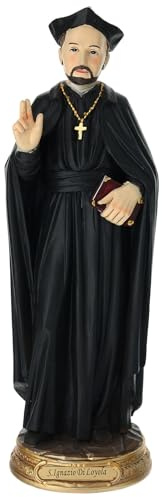 Holyart San Ignacio de Loyola Estatua Resina 20 cm