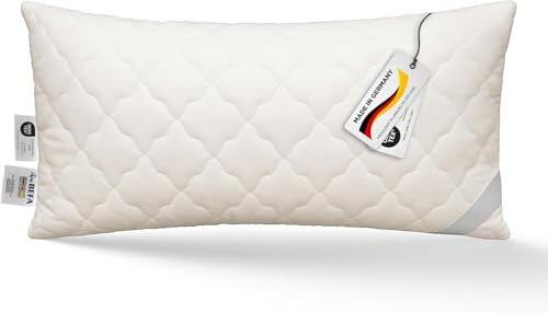 BEFA NATUR Almohada de Pelo de Camello 40x80 cm – Algodón – Alemania
