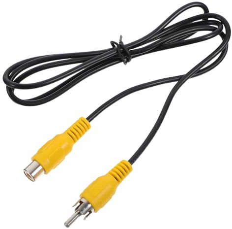 VERDANVERSE Câble Rca Audio Extension Câble Haute Fidélité Mâle Vers Femelle Pour Connexion Haut-parleur Autoradio Et Guitare Transmission Sonore Claire Et Stable