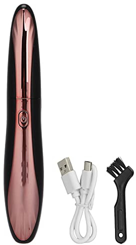 Elektrischer Wimpernzange über USB, wiederaufladbar, langlebig, natürlich, schnell erhitzt, Wimpernzange für Frauen (Schwarz)