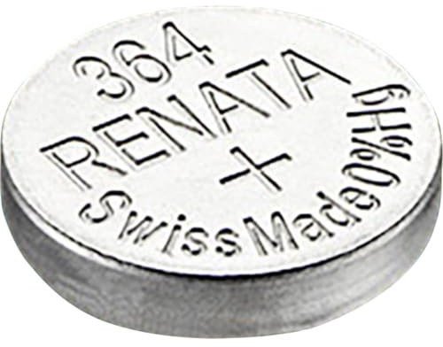 Renata SR60 Knopfzelle 364 Silberoxid 19 mAh 1.55 V 1 St.