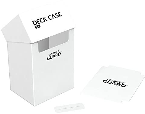 Ultimate Guard 10250 Êltimo Guardia - Guardia último Caso Cuadro Cubierta Blancas 80 Tarjetas de tamaño estándar
