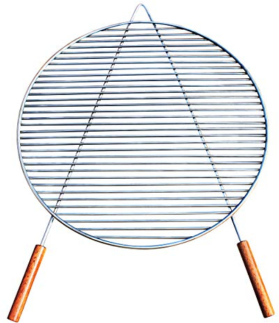 VEIKIN DESIGN Edelstahl Grillrost für Feuerschale 80 cm, Auflegegrillrost, Profi-Grillrost in Top-Qualität!
