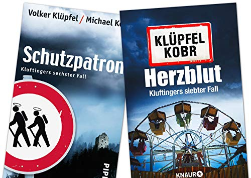 Allgäukrimis: Kommissar Kluftinger Schutzpatron und Herzblut zwei Fälle (Band 6 und 7) im Geschenk Set von Volker Klüpfel