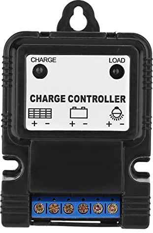 PWM intelligenter Solarmodul-Laderegler 6V/12V 3A Solarpanel Ladegerät mit LED-Anzeige, portables Solarpanel-Ladegerät in Kunststoff, Energieregler Zubehör