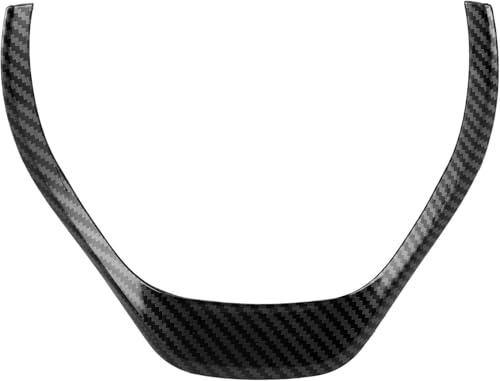 Rivestimento del Volante, Rivestimento del Rivestimento del Volante Parti Interne Modificate per Auto Adatto per Serie 3 Serie 4 F30 F31 F34 F32(Nero lucido)