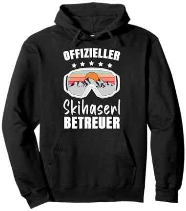 Offizieller Skihaserl Carrier Skibunny Apres Ski Party Pullover Hoodie