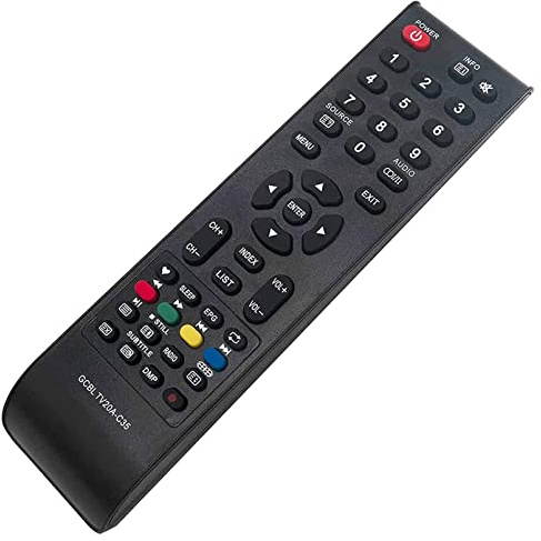 Telecomando Sostituisci per United OK.Brandt B3225HD LED39X16 LED22X26 | LED39HS28 LED42HS27 LED40HS27 LED32HS27 LED20H26 LED22H26 LED22W16 ODL24470-B ODL40570B-SAT ODL28470-B OLE20670H-SB