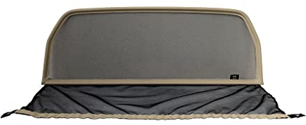 PureWind Windschott kompatibel mit Porsche 911 Typ 993 Baujahr 1993-1998 (Beige) – Windschott Universal mit Anbaumaterial inkl. Tasche