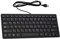 OHHXGK USB Wired Mini Keyboard, Slim Ergonomic Keyboard Small Compact Simple Wired Business Keyboards for Laptop and Desktop Computer, Plug and Play