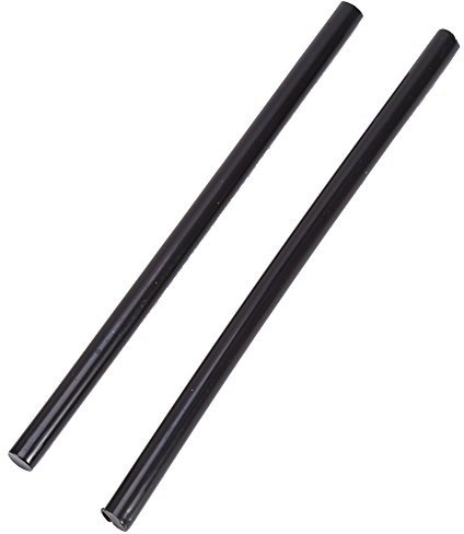 OKJHFD Hot Melt Glue,10Pcs Set 7x150mm Colorful Hot Melt Glue Adhesive DIY Craft Sticks for 20W Small Power Gun for Hot Melt Crafting, Decorating and Bonding (Black)