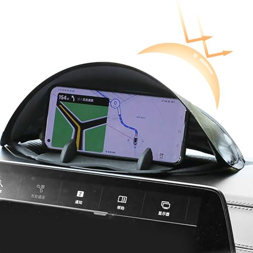 Navigations-Sonnenschutz, faltbarer Sonnenlichtblock, Navigations-Sonnenblende, Auto- , GPS-Sonnenschutz, Autozubehör für GPS-Navigator