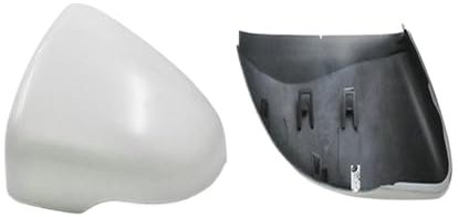 Rückspiegel Spiegelkappen Für VW Für Golf MK6 6 VI Für GTI R20 Für Touran Für Bora 2009-2015 Rechts Links Weiß Auto Seite Spiegel Abdeckung Kappe Rück Ersetzen Gehäuse Spiegelkappe(Right Side RH)