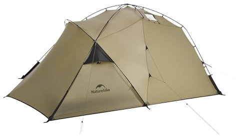 Naturehike Tenda 2 persone ultraleggera da campeggio 3-4 stagioni impermeabile antivento a cupola per esterni, trekking, zaino in spalla