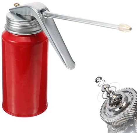 Oil Spray Can, Pump Oiler | Oil Spray Can with Long Flex Spout, Thumb Pump Tool Oil, Oil Can for Car and Motorcycle Applications