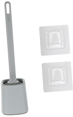 VICASKY 1pezzi Spazzolino WC da Appendere Parete Realizzato in Pp e TPR Set Pulizia del Bagno e Duraturo per Pulizia del WC