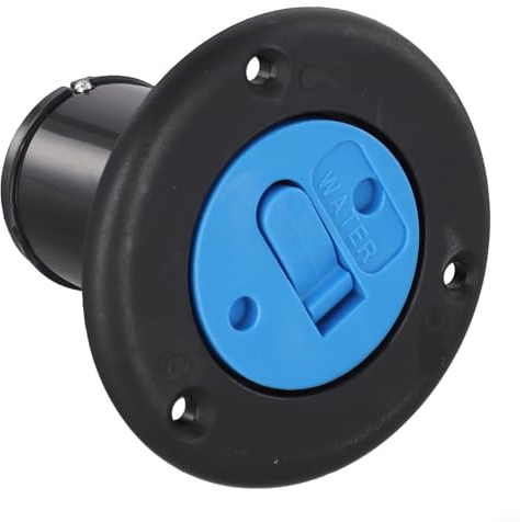 Tappo di riempimento del serbatoio del carburante realizzato in nylon stabilizzato con guarnizione O-Ring e catena di fissaggio compatibile con barche, yacht, camper, camion e trattori, serbatoi di