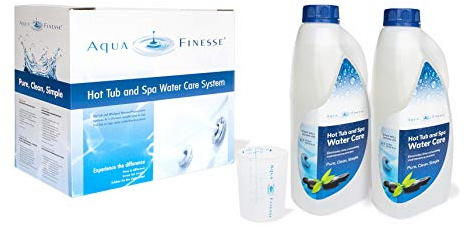 POWERHAUS24 AquaFinesse Whirlpool Wasserpflege-Set Alles-in-Einem-450g Chlorgranulat