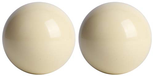 Alvinlite 2 Stück 57,2 cm weiße Billardkugeln Snooker Billardtisch Training Spot Queue Ball Standard Billardtisch Übungsball Queuekugel