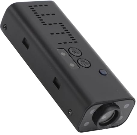 Akozon Telecamera di Sicurezza Wireless per Visione Notturna Grandangolare 1080P per Mini Telecamera di Sorveglianza per Sport All'aria Aperta Domestica con Telecomando Wifi