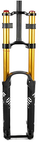 MTB-Hydraulikgabel 27,5 29 Zoll, Aluminiumlegierung 1-1/8 Zoll Fahrraddämpfer Federweg 160 mm Fahrradfedergabel für DH/AM