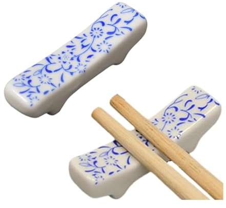 RobustWeg Keramik EssstäBchenablage Aus Keramik,Chopsticks Holder,EssstäBchen Bank,EssstäBchen Rest Rack,EssstäBchen Halter Kissen,EssstäBchen Ablage Chopsticks Halterung Fallfest StäBchen Halter