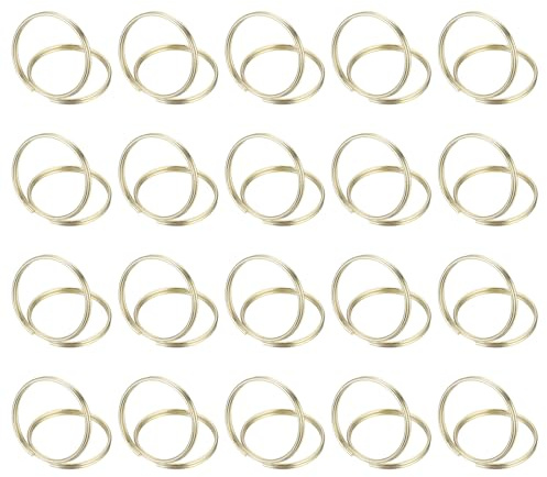 QUARKZMAN Portanumero da Tavolo 50pz Portacarte Color Oro Supporti per Nome Portafoto per Tavoli Impostazione Espositori per Matrimoni