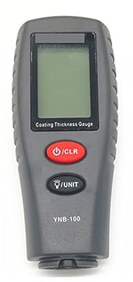 Misuratore di spessore della vernice, 10ps Digital Mini Coating Spessimetro Auto Misuratore di spessore della vernice Tester di spessore della vernice con retroilluminazione YNB-100,per una migliore
