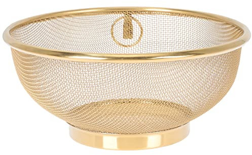 OUNONA Scolapasta In Acciaio Inox Per Riso Scolapasta Per Riso Per Lavare Frutta E Verdura In Cucina 18 Cm