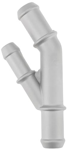 ECSiNG Tubo de Refrigerante de Aluminio con Brida en Y 1J0121087E Compatible con VW MK4 1.8T 2000-2005 Y Audi TT 2000-2002