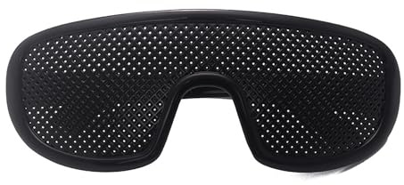 Occhiali stenopeici Esercizio Occhiali da vista Miglioramento della vista Addestramento Gadget Forniture Per Viaggiare All'aperto Accessori Da Campeggio