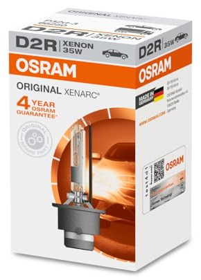 Osram 66250 Xenarc D2R Xenon Scheinwerferlampen Autoglühbirnen, Faltschachtel | Kompatibel mit: AUDI A8 D2, CITROËN C5 I, C5 I Break, FIAT STILO, STILO Multi Wagon, HONDA CIVIC VIII Hatchback