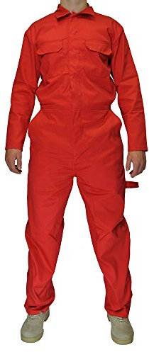 Army And Workwear - Tuta da Lavoro - Uomo Rosso M