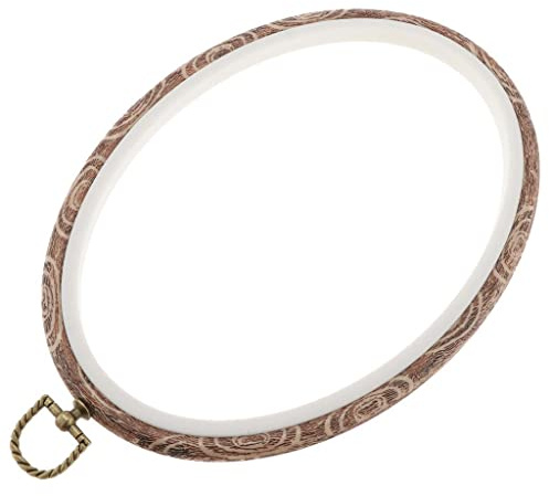 Oshhni Oval Stickrahmen Stickerei Embroidery Stitch Hoop Oval , 18x25cm