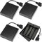 Xiatiaosann 4 PCS 4 AA Battery Holder USB Switch, 6V USB Female Socket, 4 x 1.5V AA Battery Case Box Holder On/Off Switch for RC cars LED light
