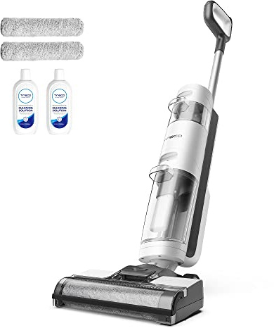 Tineco iFLOOR 3 Breeze Complete Wet Dry Vacuum Cordless Floor Cleaner and Mop One-Step Cleaning for Hard Floors