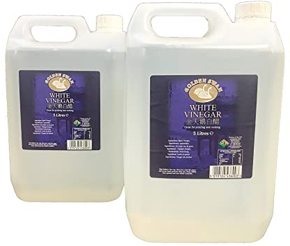 GOLDEN SWAN White Vinegar 5 Litres (Pack of 2)