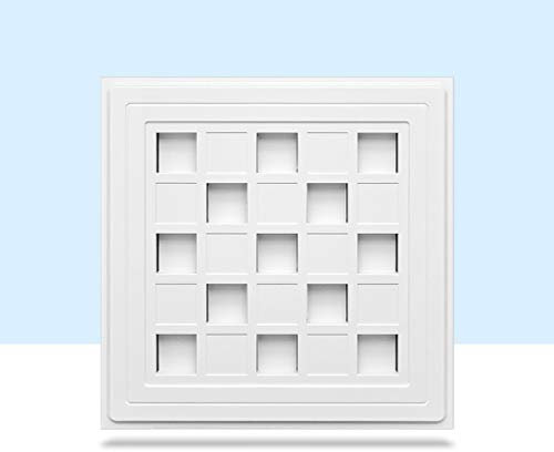 SaryEdge 30 * 30 Ventola di Ventilazione Ventola per Cappa di Ventilazione a Basso Rumore per Parete del Bagno Ventilatore di Scarico Silenzioso Estrattore d'Aria per Tubo da Parete