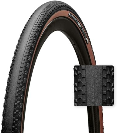 Hutchinson Caracal Race Slanglöst däck för grus ljusbrun 700 x 40 c