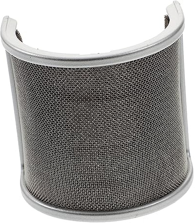 Angoily Pop Filter for Microphone Metal Mic Pop Filter Mesh Mic Windscreen for Recording Podcasting Streaming