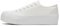 Ladies Fashion Platform Trainers Women’s Platform Low Top Lace Up Canvas Shoes Pumps Plimsolls Outdoor Tennis Walking Shoes