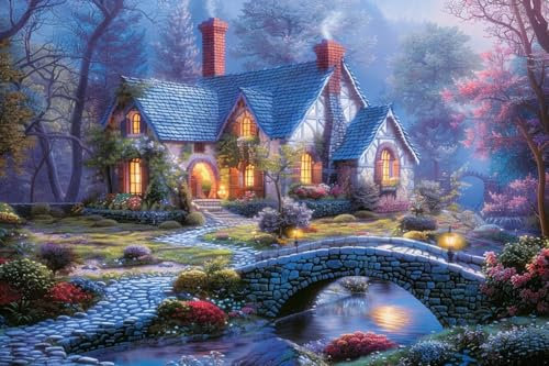 1000 Teile Puzzleteile für Erwachsene, Nachtlichter, Paar, Erwachsene, Familienpuzzle, ein tolles Geschenk für Heimdekoration und Heimdekoration, herausfordernde Puzzle-Erfahrung