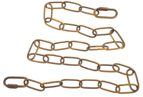 Alipis Cadena De Hierro Resistente Repuesto De Cadena Para Lámpara Fácil De Instalar