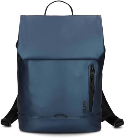 Zwei Kurier-Rucksack Cargo CAR130 Daypack 8 Liter Laptop-Rucksack für Damen, Herren oder als Schulrucksack für Jungen & Mädchen, leicht, wasserfest, sportlicher City-Rucksack (metallic-blue)