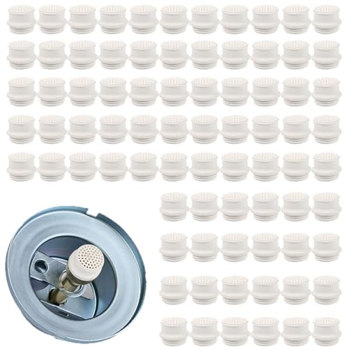ZhuiFengA 48 couvercles en céramique lanternes à pétrole, Accessoires Camping, pour Lampes à pétrole et lanternes à gaz